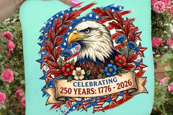 4th of July USA 250th Anniversary PNG & Illustrations