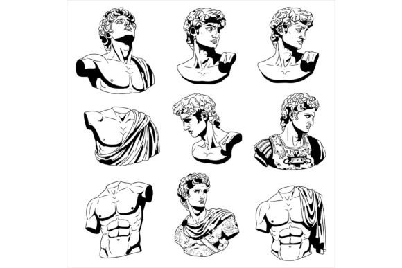 Review: Illustrations of Various Male Busts