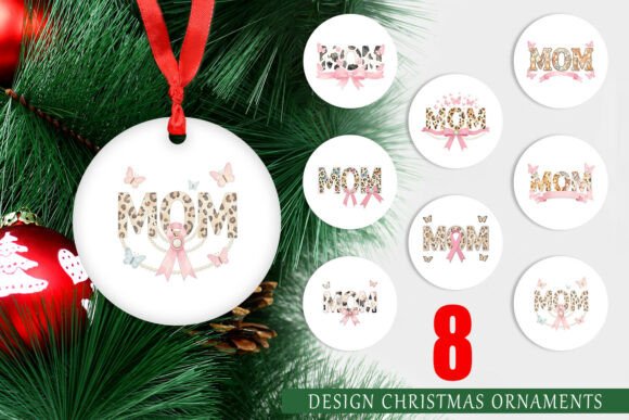Watercolor MOM Garden Ornament PNG: A Designer’s Review